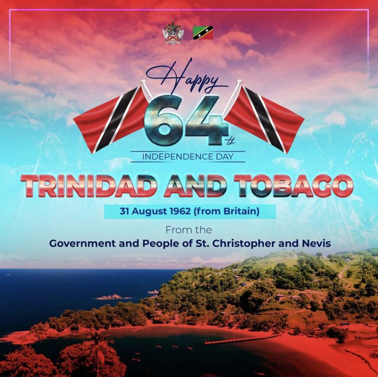 Trinidad & Tobago 64th Anniversary of Independence